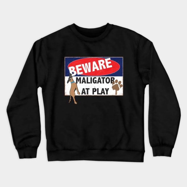 Maligator at Play! Crewneck Sweatshirt by ArtsofAll